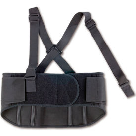 ProFlex 1600 Standard Elastic Back Support, Black, Medium