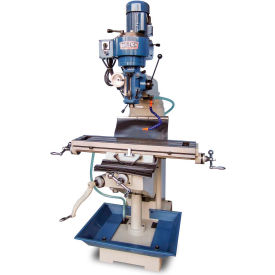 Vertical Mill, 2 HP, Single Phase, 120V, VM-836E-1