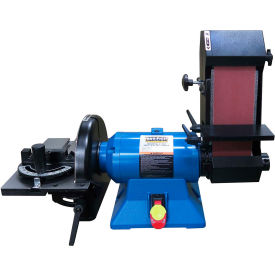 Combination Belt and Disk Grinder, 1 HP, Single Phase, 110V, DBG-9436