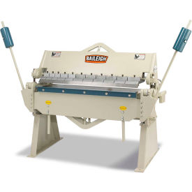 Heavy Duty Manually Operated Box and Pan Finger Brake, 4'L, 12 Gauge