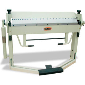 Manually Operated Box and Pan Hardened Finger Brake, 40"L, 12 Gauge