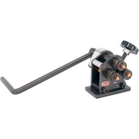 Manually Powered Ring and Angle Roll Bending Machine, 3 Rolls, 1/4" Bends/Curves