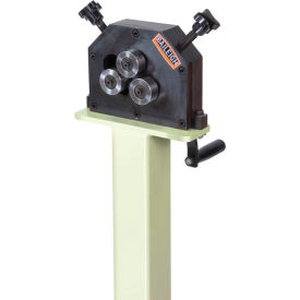 Manually Operated Three Roll Ring Roller, Bends 1/2" Solid Round Rod