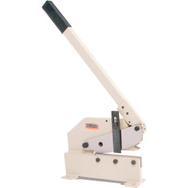 Multi-Purpose Manual Gear Actuated Metal Shear, 8"L Blade, 3/16" Mild Steel Cap.