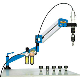 Single Arm Air Powered Tapping Machine, 1/8"-1" Tapping Capacity, 220 RPM