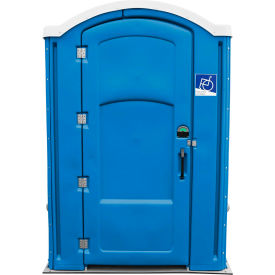 Liberty ADA Spacious,Wheelchair Accessible Restroom, 62"Wx62"Dx91"H, Royal Blue