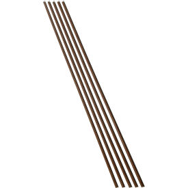 94"L Inside Corner Trim in Oak Mocha , 5 Pack