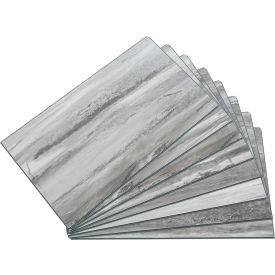 Palisade 25.6"L x 14.8"W Vinyl Wall Tile, Hermitage Granite, 8 Pack