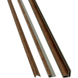 94"L Oak Mocha Trim Kit, 6 Pack
