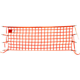 4'x10' Safety Barrier Net, Net Only, Orange