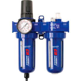 Filter Regulator and Lubricator, 3/8" NPT