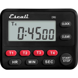 Digital Timer Four Event, Black