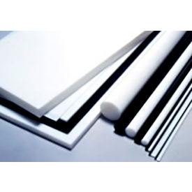 Natural Delrin Homopolymer Sheet, 0.500"Thick X 12"W X 24"L
