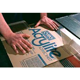 Clear Extruded Film-Masked Sheet, 0.220" Thick X 24" W X 48" L