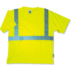 Class 2 Economy T-Shirt, Lime, XL