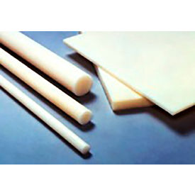 Natural Kynar 740 PVDF Rod, 2.5"Dia.
