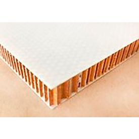 Nomex 3.0 Density Fiberglass Epoxy Honeycomb, 0.5"Thick X 48"W X 96"L, .125 Cell