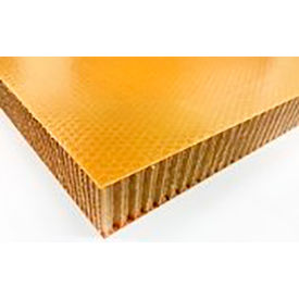Nomex 3.0 Density Fiberglass Phenolic Honeycomb, 0.75"Thick X 48"W X 96"L, .125 Cell AR2223