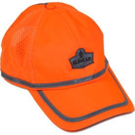 GloWear 8930 Class HW Hi-Vis Baseball Cap, Orange, One Size