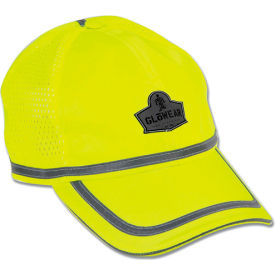 GloWear 8930 Class HW Hi-Vis Baseball Cap, Lime, One Size