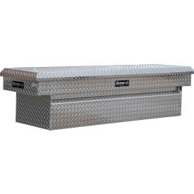 Aluminum Crossover Truck Box, 27x71x18, Silver