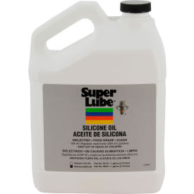 Super Lube Silicone Oil, 5000 cSt, 1 gal. Bottle, Clear