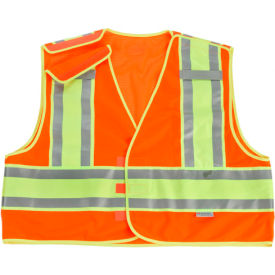 GloWear 8245PSV Public Safety Vest, Orange, L/XL