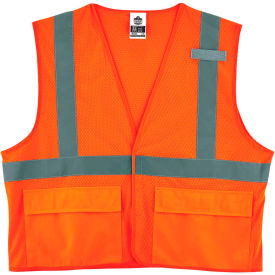 Class 2 Standard Vest, Orange, S/M