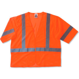 Class 3 Economy Vest, Orange, 4XL/5XL