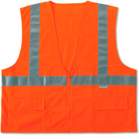Class 2 Standard Vest, Orange, 4XL/5XL