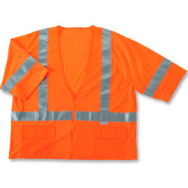 Class 3 Standard Vest, Orange, L/XL