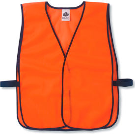 GloWear® 8010HL Non-Certified Economy Vest, Orange, One Size