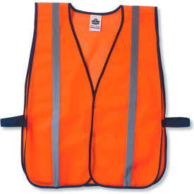 Non-Certified Standard Vest, Orange, One Size