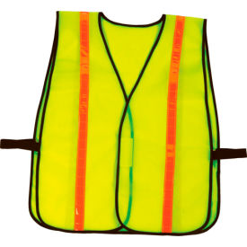 Non-Certified Hi-Gloss Vest, Lime, One Size