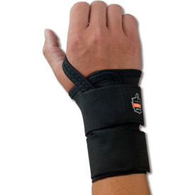 ProFlex 4010 Double Strap Wrist Support, Black, Small, Left