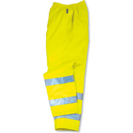 GloWear 8915 Class E Rain Pants, Lime, 4XL