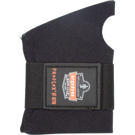 ProFlex 670 Ambidextrous Single Strap Wrist Support, Black, Large