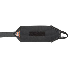 420 Wrist Wrap with Thumb Loop, Black, S/M