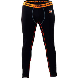 Thermal Base Layer Bottoms, Black, XL