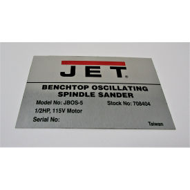 I.D. Label - JBOS-5