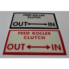Instruction Plate Feed Ro, 3330236