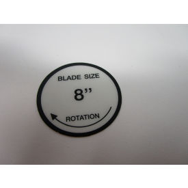 Label Rotation/Blade Size (510) , 3408248