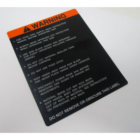 Warning Label, 3408265