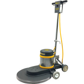20" Burnisher with Dust Control, Floating Handle, 1.5HP, 1500 RPM, 120V, 50' Cord