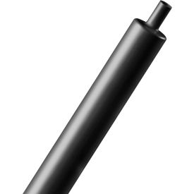 Techflex 3:1 Polyolefin Heat Shrink 1/2" Dia., 25', Black