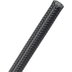 7/16" Flexo PET General Purpose Sleeving Dia., 500', Black