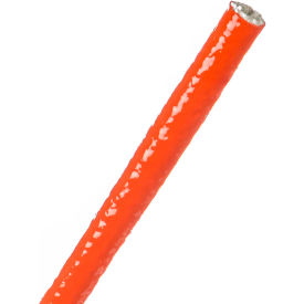 Fireflex Silicone Coated Fiberglass Sleeve .25" Dia., 50', Red