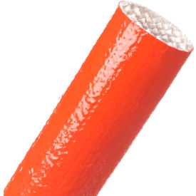 Fireflex Silicone Coated Fiberglass Sleeve 1.50" Dia., 50', Red
