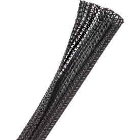 Flexo F6 Split Wrappable Sleeve 1/2" Dia., 150', Black
