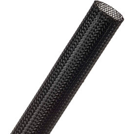 Clean Cut Fray Resistant Sleeving 3/4" Dia., 250', Black